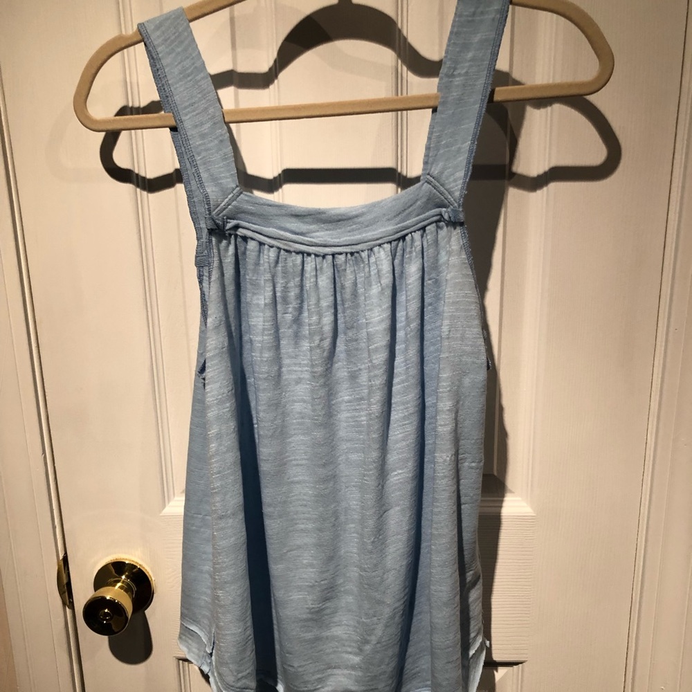 Float baby blue tank